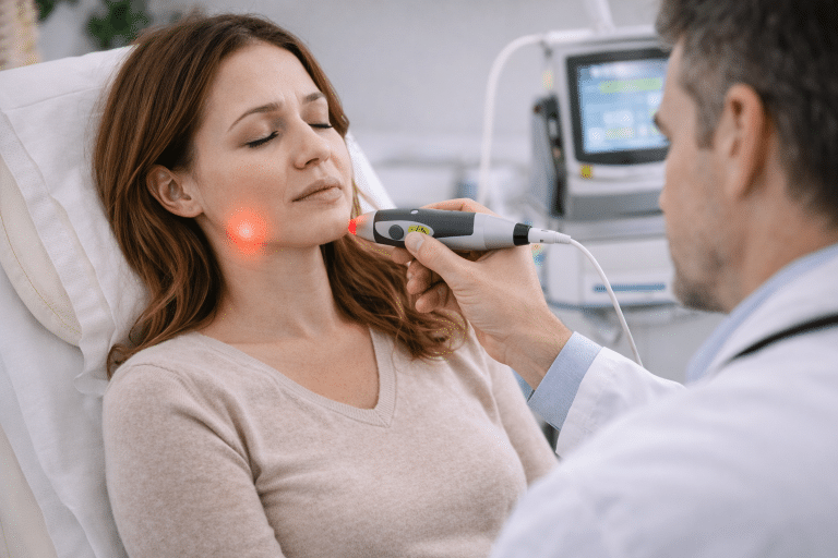 How precision laser TMJ treatment calmed my patients burning jaw pain
