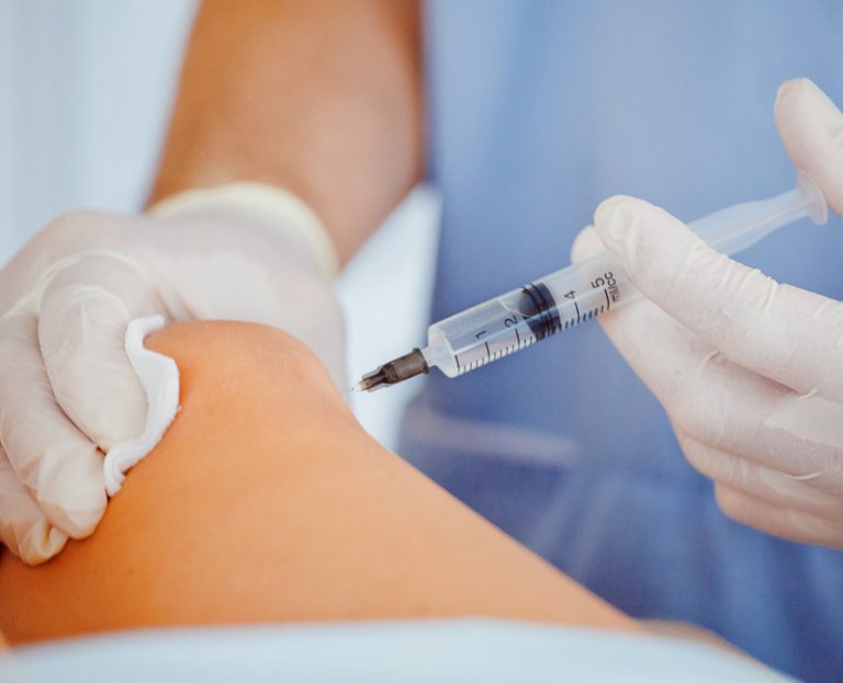 Types of injections for knee pain